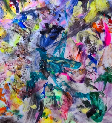 "Begay's Passionates…" başlıklı Tablo Milto Sideris tarafından, Orijinal sanat, Akrilik