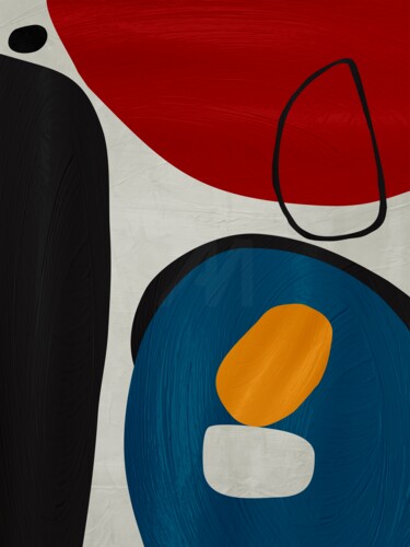 Digital Arts titled "ORGANIC ABSTRACT AR…" by Uillian Rius, Original Artwork, Digital Collage