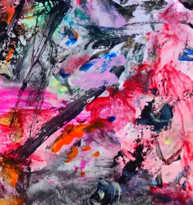 "Begay's Passionates…" başlıklı Tablo Milto Sideris tarafından, Orijinal sanat, Akrilik