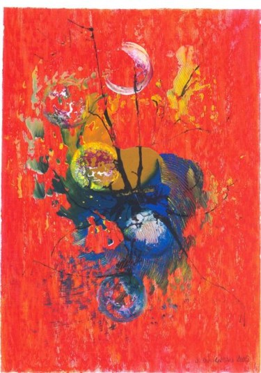 sans titre Peinture intitulée "sans titre" par Jacky Duvigneau, Œuvre d'art originale