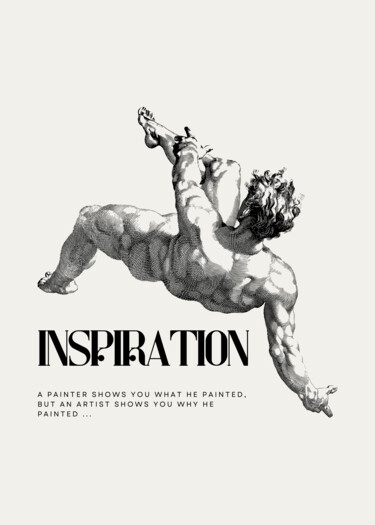 Digital Arts titled "Artistic Inspiratio…" by Chun Yu Guan, Original Artwork, AI generated image Mounted on Wood Panel