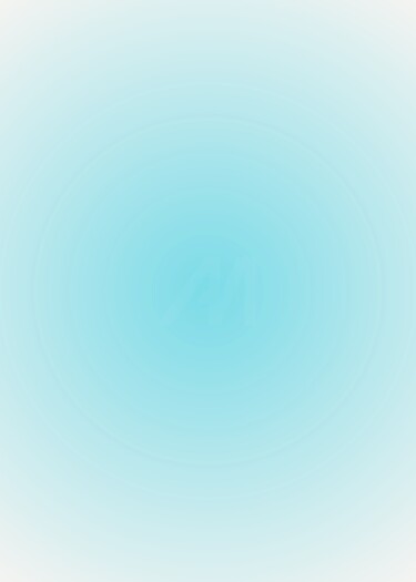 Arts numériques intitulée "Abstract Blue Gradi…" par Chun Yu Guan, Œuvre d'art originale, Image générée par l'IA Monté sur P…