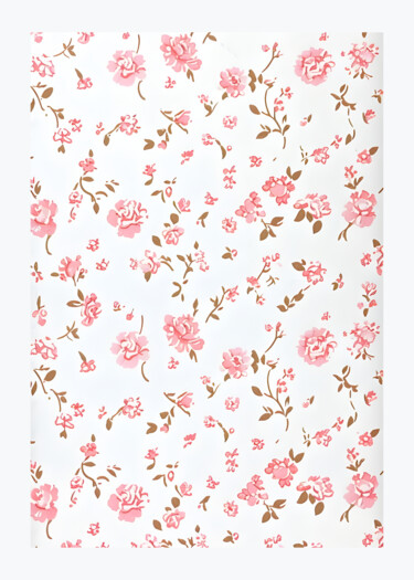 Grafika cyfrowa / sztuka generowana cyfrowo zatytułowany „Pink Rose Garden Pr…” autorstwa 春宇 关, Oryginalna praca, Obraz gene…