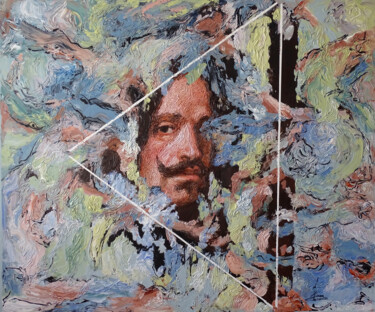 "Personaje oculto 5" başlıklı Tablo Juan Chamizo tarafından, Orijinal sanat, Akrilik