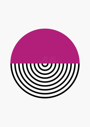 "Abstract Purple and…" başlıklı Dijital Sanat 春宇 关 tarafından, Orijinal sanat, AI tarafından oluşturulan görüntü Ahşap panel…