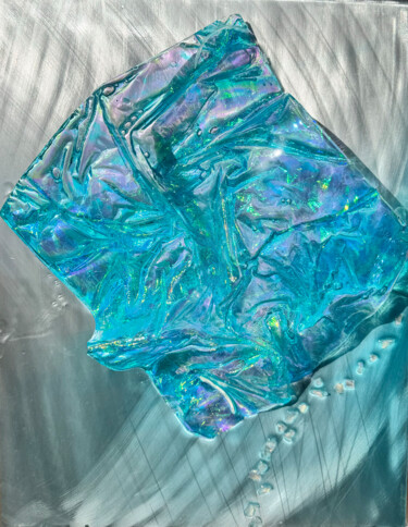 Peinture intitulée "Whitsundays Blues 2…" par Marie Antuanelle, Œuvre d'art originale, Acrylique