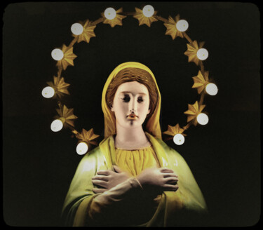 "Vierge romaine" başlıklı Fotoğraf Sv tarafından, Orijinal sanat, Dijital Fotoğrafçılık Ahşap Sedye çerçevesi üzerine monte…