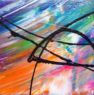 Peinture intitulée "Ghalia - Abstractio…" par Davidian Gotis Abstraction Abstraite, Œuvre d'art originale, Acrylique