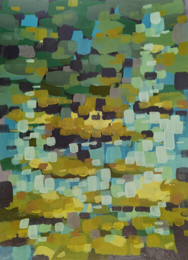 Peinture intitulée "A207 (Reflections i…" par Anton Karbouski, Œuvre d'art originale, Acrylique