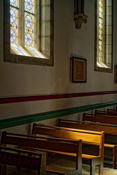 摄影 标题为“Eglise de Carantec…” 由Thierry Martin, 原创艺术品, 数码摄影