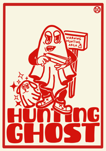 "Hunting Ghost" başlıklı Dijital Sanat Petitetoulon tarafından, Orijinal sanat, Dijital Resim