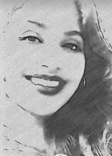 Рисунок под названием "Pencil Whisper" - Ruhi Ans, Подлинное произведение искусства, Карандаш