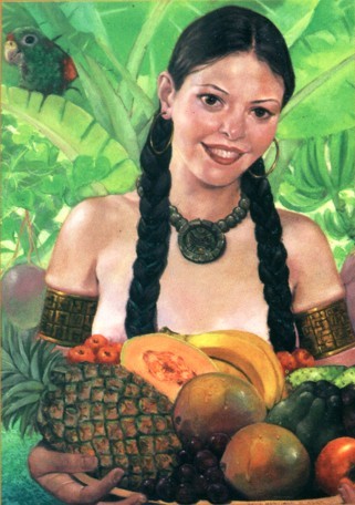 Pintura titulada "ENAMÓRATE DE MÉXICO" por Rene Martinez Valadez, Obra de arte original