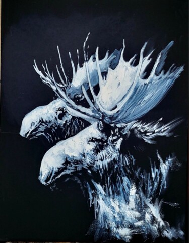 "Still Force" başlıklı Tablo Olga Kozub tarafından, Orijinal sanat, Petrol