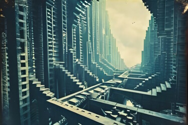 数字艺术 标题为“Polaroids of the 4t…” 由Frederic Racaud, 原创艺术品, AI生成的图像