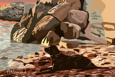 2025-08-14 Marseille Soleil couchant sur la calanque