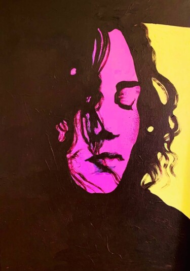 Ζωγραφική με τίτλο "Vent du matin" από Alexandra Efimova, Αυθεντικά έργα τέχνης, Ακρυλικό Τοποθετήθηκε στο Ξύλινο φορείο σκε…