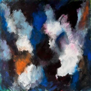 Peinture intitulée "Dimenticando – trac…" par Sandra Perfetto, Œuvre d'art originale, Acrylique Monté sur Châssis en bois