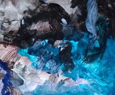 "Extralovable Ebella…" başlıklı Tablo Milto Sideris tarafından, Orijinal sanat, Akrilik