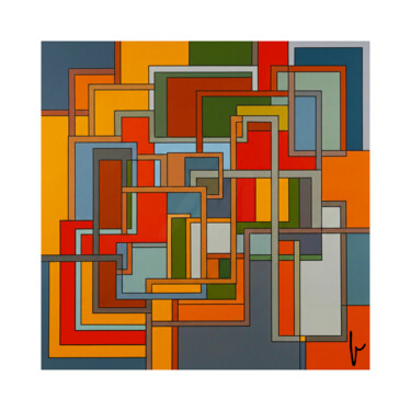 Artes digitais intitulada "Nulla dies sine lin…" por Jean Paul Pierozzi, Obras de arte originais, Pintura digital