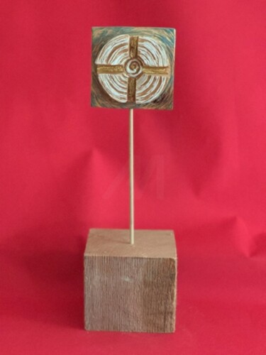 Sculpture intitulée "Spirale      /  Zir…" par Marlena Weindel, Œuvre d'art originale, Bois