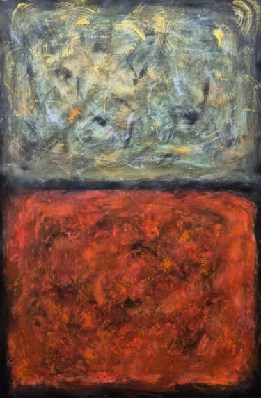 Painting titled "LUX UMBRA" by Larisa Lazar, Original Artwork, Acrylic