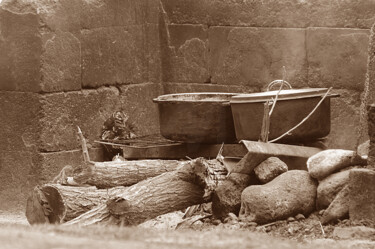 Photography titled "Carry feu de bois" by Xavier Roland, Original Artwork, Digital Photography