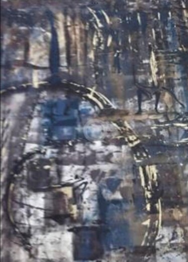 Peinture intitulée "❗️" par Clo, Œuvre d'art originale, Acrylique