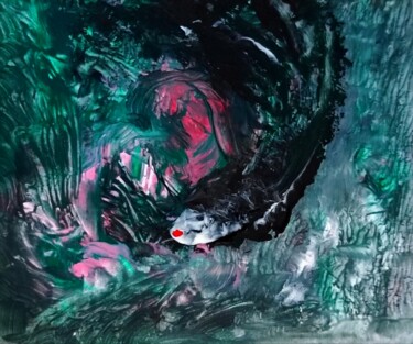 "Extraordinary Ebell…" başlıklı Tablo Milto Sideris tarafından, Orijinal sanat, Akrilik