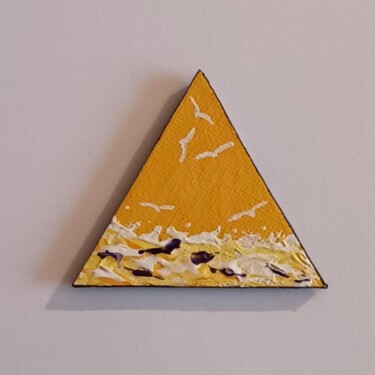 Peinture intitulée "Magnet pyramide lag…" par Jean-Claude Sylvain, Œuvre d'art originale, Acrylique