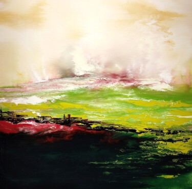 Ζωγραφική με τίτλο "Breath of nature" από Felix Günther, Αυθεντικά έργα τέχνης, Ακρυλικό