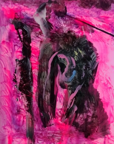 "Extraordinary Ebell…" başlıklı Tablo Milto Sideris tarafından, Orijinal sanat, Akrilik