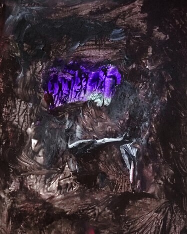 "Extraordinary Ebell…" başlıklı Tablo Milto Sideris tarafından, Orijinal sanat, Akrilik