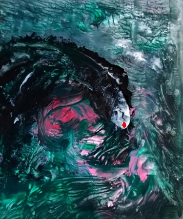 "Extraordinary Ebell…" başlıklı Tablo Milto Sideris tarafından, Orijinal sanat, Akrilik