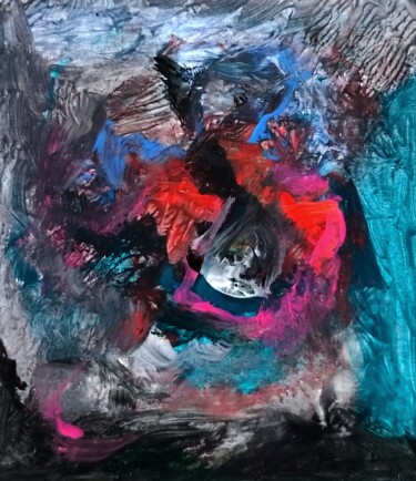 "Extraordinary Ebell…" başlıklı Tablo Milto Sideris tarafından, Orijinal sanat, Akrilik