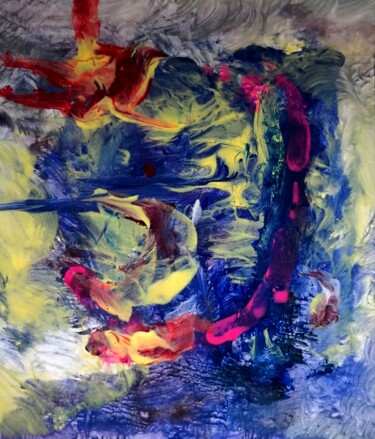 "Extraordinary Ebell…" başlıklı Tablo Milto Sideris tarafından, Orijinal sanat, Akrilik