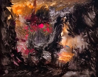 "Extraordinary Ebell…" başlıklı Tablo Milto Sideris tarafından, Orijinal sanat, Akrilik