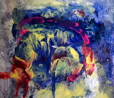 "Extraordinary Ebell…" başlıklı Tablo Milto Sideris tarafından, Orijinal sanat, Akrilik