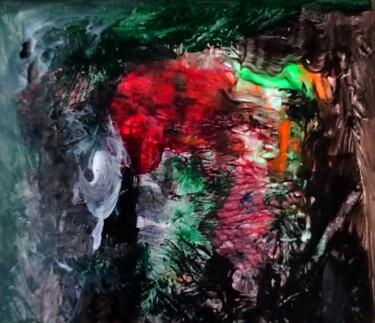 "Extraordinary Ebell…" başlıklı Tablo Milto Sideris tarafından, Orijinal sanat, Akrilik