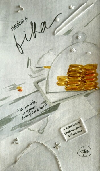 Peinture intitulée "Cultivate Humanity" par Patricia Barbosa De Castro, Œuvre d'art originale, Aquarelle