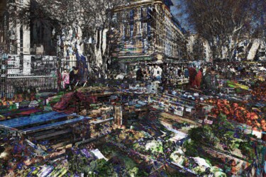 "Marché Prêcheur - A…" başlıklı Fotoğraf Pierre Malvache tarafından, Orijinal sanat, Dijital Fotoğrafçılık
