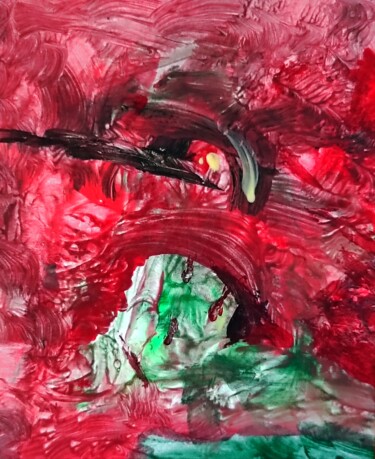 "Extraordinary Ebell…" başlıklı Tablo Milto Sideris tarafından, Orijinal sanat, Akrilik