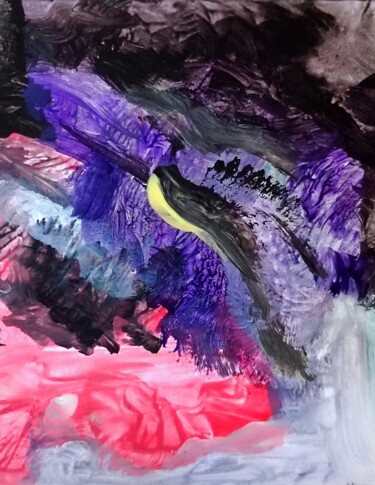 "Extraordinary Ebell…" başlıklı Tablo Milto Sideris tarafından, Orijinal sanat, Akrilik