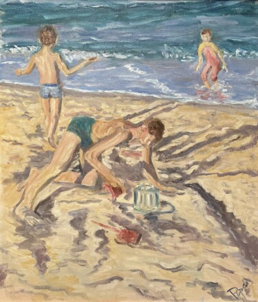 "The sacred play of…" başlıklı Tablo Dorin Popa tarafından, Orijinal sanat, Petrol Ahşap Sedye çerçevesi üzerine monte edilm…