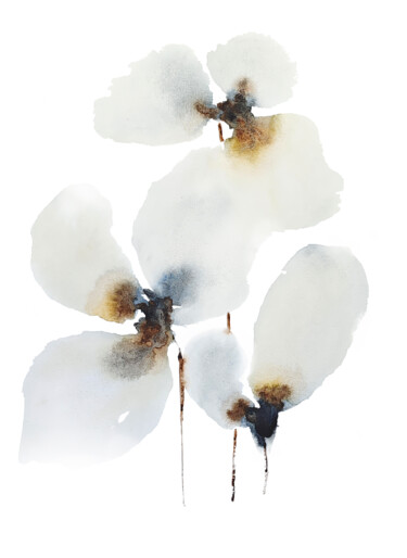 Painting titled "Abstract Watercolor…" by Tani Soul, Original Artwork, Watercolor