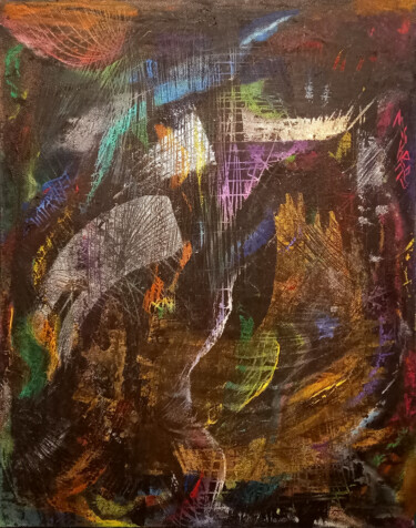 "Mystery of night" başlıklı Tablo Igor Mishenev tarafından, Orijinal sanat, Akrilik