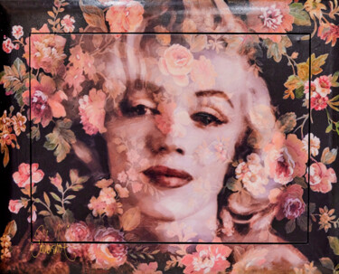 Schilderij getiteld "Marilyn Monroe Flow…" door Peter Donkersloot, Origineel Kunstwerk, Acryl
