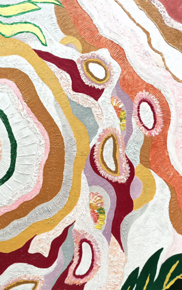 "Topography of Dreams" başlıklı Tablo Bagya Art Gallery tarafından, Orijinal sanat, Akrilik