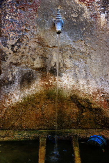 Fotografia intitulada "je boirai de ton eau" por Jean-Marie Virat, Obras de arte originais, Fotografia digital