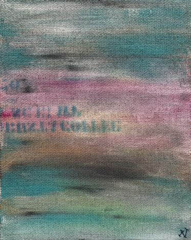 Painting titled "AB#346 DAD Davanti…" by Mattia Paoli, Original Artwork, Acrylic Mounted on Wood Stretcher frame